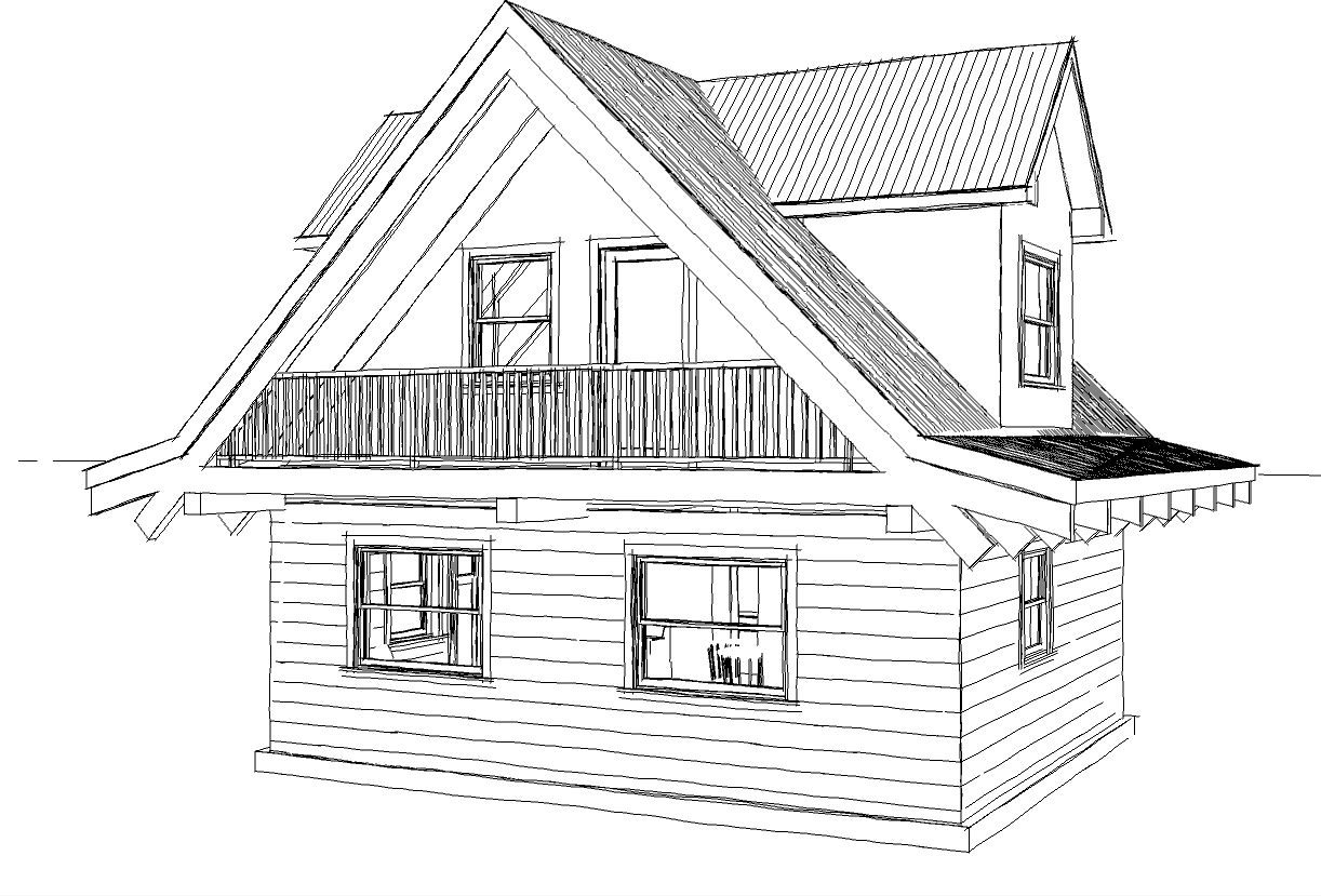 Drawing-of-480-sqft-log-cabin
